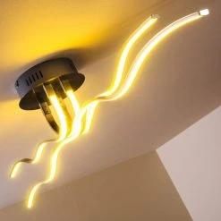 Hofstein Mapleton Deckenleuchte LED Chrom, 4-flammig -LED Leuchten Verkäufe 2022 mapleton deckenleuchte h3009611 14