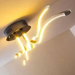 Hofstein Mapleton Deckenleuchte LED Chrom, 4-flammig -LED Leuchten Verkäufe 2022 mapleton deckenleuchte h3009611 18