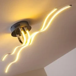 Hofstein Mapleton Deckenleuchte LED Chrom, 4-flammig -LED Leuchten Verkäufe 2022 mapleton deckenleuchte h3009611 8