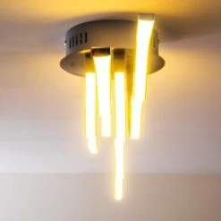 Hofstein Mapleton Deckenleuchte LED Chrom, 4-flammig -LED Leuchten Verkäufe 2022 mapleton deckenleuchte h3009611 9