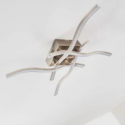 Hofstein Mapleton Deckenleuchte LED Nickel-Matt, 4-flammig -LED Leuchten Verkäufe 2022 mapleton deckenleuchte h3097946 do1 10