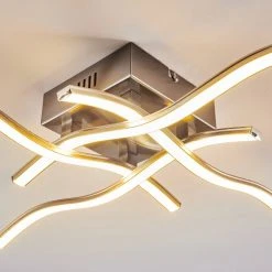 Hofstein Mapleton Deckenleuchte LED Nickel-Matt, 4-flammig -LED Leuchten Verkäufe 2022 mapleton deckenleuchte h3097946 do1 15