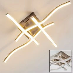 Hofstein Mapleton Deckenleuchte LED Nickel-Matt, 4-flammig -LED Leuchten Verkäufe 2022 mapleton deckenleuchte h3097946 do1 19