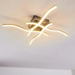 Hofstein Mapleton Deckenleuchte LED Nickel-Matt, 4-flammig -LED Leuchten Verkäufe 2022 mapleton deckenleuchte h3097946 do1 2