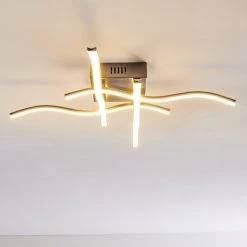 Hofstein Mapleton Deckenleuchte LED Nickel-Matt, 4-flammig -LED Leuchten Verkäufe 2022 mapleton deckenleuchte h3097946 do1 4