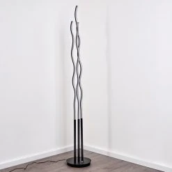 Hofstein Mapleton Stehleuchte LED Schwarz, 3-flammig, Fernbedienung -LED Leuchten Verkäufe 2022 mapleton stehleuchte h3271278 do2 16