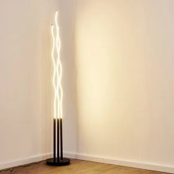 Hofstein Mapleton Stehleuchte LED Schwarz, 3-flammig, Fernbedienung -LED Leuchten Verkäufe 2022 mapleton stehleuchte h3271278 do2 18