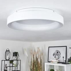 Hofstein Maraya Deckenleuchte LED Wei&szlig;, 1-flammig, Fernbedienung -LED Leuchten Verkäufe 2022 maraya deckenleuchte h3570517 9