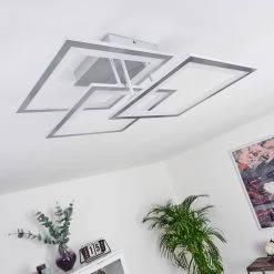 Hofstein Marcus Deckenleuchte LED Silber, 1-flammig -LED Leuchten Verkäufe 2022 marcus deckenleuchte h3417935 11