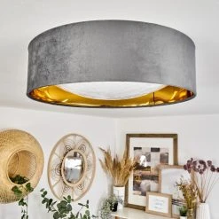 Hofstein Maripi Deckenleuchte LED Grau, Gold, 1-flammig -LED Leuchten Verkäufe 2022 maripi deckenleuchte h3460023 4