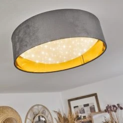 Hofstein Maripi Deckenleuchte LED Grau, Gold, 1-flammig -LED Leuchten Verkäufe 2022 maripi deckenleuchte h3460023 8