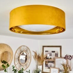 Hofstein Maripi Deckenleuchte LED Gelb, Gold, 1-flammig -LED Leuchten Verkäufe 2022 maripi deckenleuchte h3551271 9