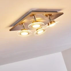 Leuchten Direkt Marsen Deckenleuchte LED Nickel-Matt, 4-flammig, Fernbedienung, Farbwechsler 39 Leuchten Direkt Marsen Deckenleuchte LED Nickel-Matt, 4-flammig, Fernbedienung, Farbwechsler -LED Leuchten Verkäufe 2022 marsen deckenleuchte h3297926 do2 11