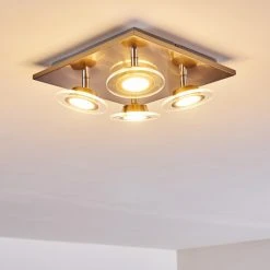 Leuchten Direkt Marsen Deckenleuchte LED Nickel-Matt, 4-flammig, Fernbedienung, Farbwechsler 40 Leuchten Direkt Marsen Deckenleuchte LED Nickel-Matt, 4-flammig, Fernbedienung, Farbwechsler -LED Leuchten Verkäufe 2022 marsen deckenleuchte h3297926 do2 12