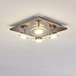 Leuchten Direkt Marsen Deckenleuchte LED Nickel-Matt, 4-flammig, Fernbedienung, Farbwechsler 47 Leuchten Direkt Marsen Deckenleuchte LED Nickel-Matt, 4-flammig, Fernbedienung, Farbwechsler -LED Leuchten Verkäufe 2022 marsen deckenleuchte h3297926 do2 19