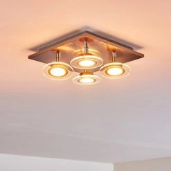 Leuchten Direkt Marsen Deckenleuchte LED Nickel-Matt, 4-flammig, Fernbedienung, Farbwechsler 49 Leuchten Direkt Marsen Deckenleuchte LED Nickel-Matt, 4-flammig, Fernbedienung, Farbwechsler -LED Leuchten Verkäufe 2022 marsen deckenleuchte h3297926 do2 21