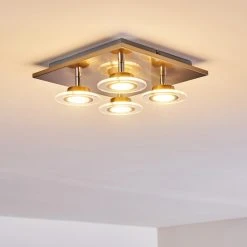 Leuchten Direkt Marsen Deckenleuchte LED Nickel-Matt, 4-flammig, Fernbedienung, Farbwechsler 53 Leuchten Direkt Marsen Deckenleuchte LED Nickel-Matt, 4-flammig, Fernbedienung, Farbwechsler -LED Leuchten Verkäufe 2022 marsen deckenleuchte h3297926 do2 25