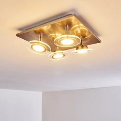 Leuchten Direkt Marsen Deckenleuchte LED Nickel-Matt, 4-flammig, Fernbedienung, Farbwechsler 54 Leuchten Direkt Marsen Deckenleuchte LED Nickel-Matt, 4-flammig, Fernbedienung, Farbwechsler -LED Leuchten Verkäufe 2022 marsen deckenleuchte h3297926 do2 26
