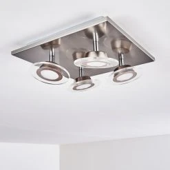 Leuchten Direkt Marsen Deckenleuchte LED Nickel-Matt, 4-flammig, Fernbedienung, Farbwechsler 55 Leuchten Direkt Marsen Deckenleuchte LED Nickel-Matt, 4-flammig, Fernbedienung, Farbwechsler -LED Leuchten Verkäufe 2022 marsen deckenleuchte h3297926 do2 27