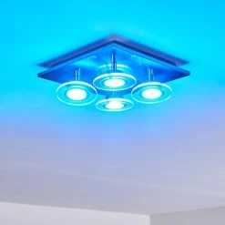 Leuchten Direkt Marsen Deckenleuchte LED Nickel-Matt, 4-flammig, Fernbedienung, Farbwechsler 33 Leuchten Direkt Marsen Deckenleuchte LED Nickel-Matt, 4-flammig, Fernbedienung, Farbwechsler -LED Leuchten Verkäufe 2022 marsen deckenleuchte h3297926 do2 5