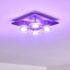 Leuchten Direkt Marsen Deckenleuchte LED Nickel-Matt, 4-flammig, Fernbedienung, Farbwechsler 34 Leuchten Direkt Marsen Deckenleuchte LED Nickel-Matt, 4-flammig, Fernbedienung, Farbwechsler -LED Leuchten Verkäufe 2022 marsen deckenleuchte h3297926 do2 6