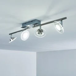 Leuchten Direkt Marsen Deckenleuchte LED Nickel-Matt, 4-flammig, Fernbedienung, Farbwechsler 40 Leuchten Direkt Marsen Deckenleuchte LED Nickel-Matt, 4-flammig, Fernbedienung, Farbwechsler -LED Leuchten Verkäufe 2022 marsen deckenleuchte h3297988 do2 15