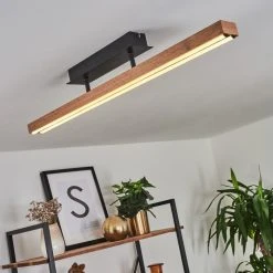 Hofstein Maumela Deckenleuchte LED Schwarz, 1-flammig -LED Leuchten Verkäufe 2022 maumela deckenleuchte h3445587 5
