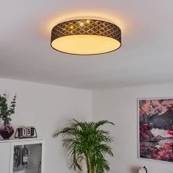 Hofstein Meldal Deckenleuchte LED Wei&szlig;, 2-flammig, Fernbedienung, Farbwechsler -LED Leuchten Verkäufe 2022 meldal deckenleuchte h3418611 8