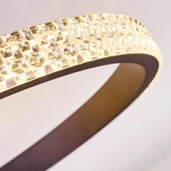 Hofstein Melosa Deckenleuchte LED Schwarz, Wei&szlig;, 1-flammig -LED Leuchten Verkäufe 2022 melosa deckenleuchte h3380963 8