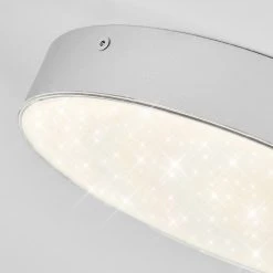 Hofstein Mentque Deckenleuchte LED Silber, 1-flammig -LED Leuchten Verkäufe 2022 mentque deckenleuchte h3651773 5