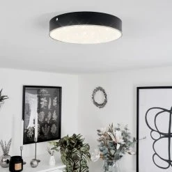 Hofstein Mentque Deckenleuchte LED Schwarz, 1-flammig -LED Leuchten Verkäufe 2022 mentque deckenleuchte h3651797 6