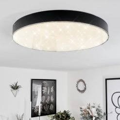 Hofstein Mentque Deckenleuchte LED Schwarz, 1-flammig -LED Leuchten Verkäufe 2022 mentque deckenleuchte h3651834 8