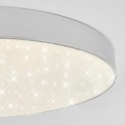 Hofstein Mentque Deckenleuchte LED Silber, 1-flammig -LED Leuchten Verkäufe 2022 mentque deckenleuchte h3654057 5