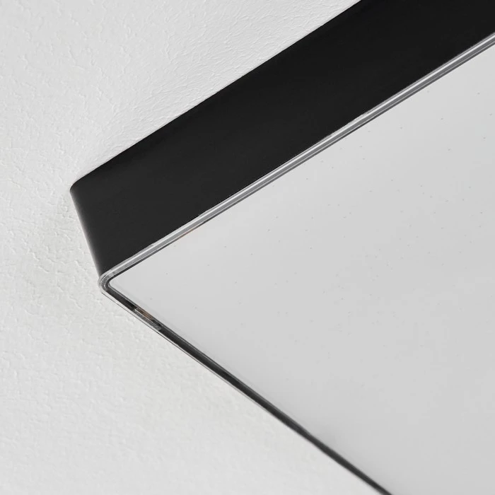 Hofstein Mentque Deckenpanel LED Schwarz, 1-flammig 3 Hofstein Mentque Deckenpanel LED Schwarz, 1-flammig – Bild 3