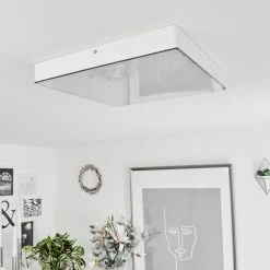 Hofstein Mentque Deckenpanel LED Wei&szlig;, 1-flammig -LED Leuchten Verkäufe 2022 mentque deckenpanel h3651896 3