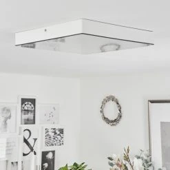 Hofstein Mentque Deckenpanel LED Wei&szlig;, 1-flammig -LED Leuchten Verkäufe 2022 mentque deckenpanel h3651896 6