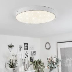 Hofstein Mentque Deckenpanel LED Wei&szlig;, 1-flammig -LED Leuchten Verkäufe 2022 mentque deckenpanel h3652077 8