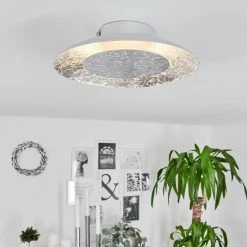 Hofstein Merlo Deckenleuchte LED Silber, 1-flammig 26 Hofstein Merlo Deckenleuchte LED Silber, 1-flammig -LED Leuchten Verkäufe 2022 merlo deckenleuchte h3551370 12