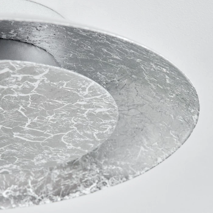 Hofstein Merlo Deckenleuchte LED Silber, 1-flammig 3 Hofstein Merlo Deckenleuchte LED Silber, 1-flammig – Bild 3