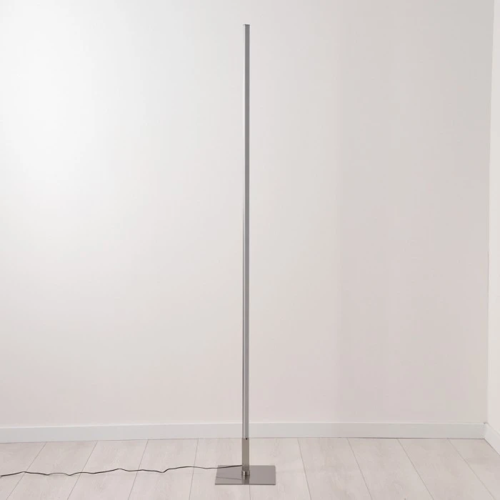 Hofstein Minacar Stehleuchte LED Nickel-Matt, 1-flammig, Fernbedienung, Farbwechsler 8 Hofstein Minacar Stehleuchte LED Nickel-Matt, 1-flammig, Fernbedienung, Farbwechsler – Bild 8