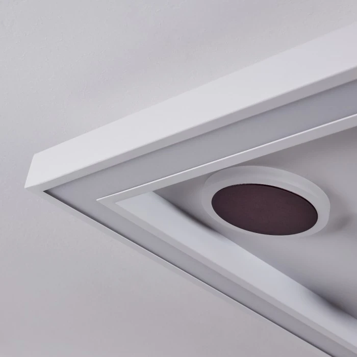 Hofstein Minichu Deckenleuchte LED Weiß, 1-flammig, Fernbedienung 3 Hofstein Minichu Deckenleuchte LED Weiß, 1-flammig, Fernbedienung – Bild 3