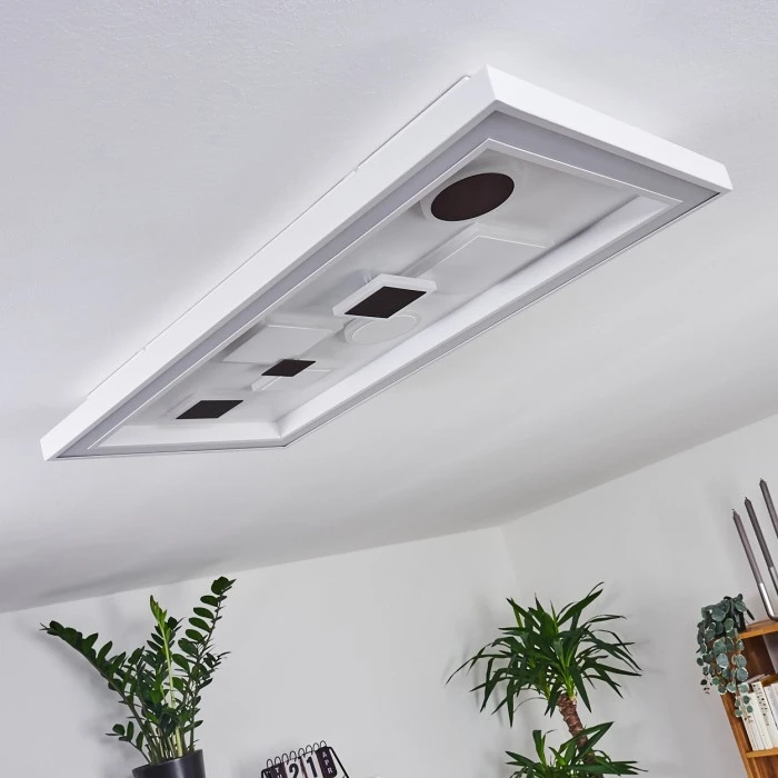 Hofstein Minichu Deckenleuchte LED Weiß, 1-flammig, Fernbedienung 8 Hofstein Minichu Deckenleuchte LED Weiß, 1-flammig, Fernbedienung – Bild 8