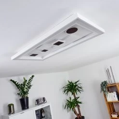 Hofstein Minichu Deckenleuchte LED Weiß, 1-flammig, Fernbedienung 19 Hofstein Minichu Deckenleuchte LED Weiß, 1-flammig, Fernbedienung -LED Leuchten Verkäufe 2022 minichu deckenleuchte h3417416 9