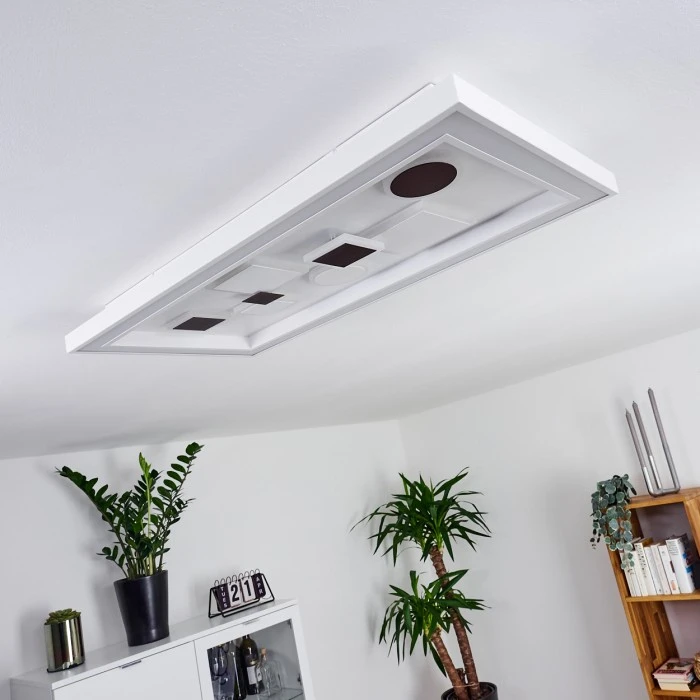 Hofstein Minichu Deckenleuchte LED Weiß, 1-flammig, Fernbedienung 10 Hofstein Minichu Deckenleuchte LED Weiß, 1-flammig, Fernbedienung – Bild 10