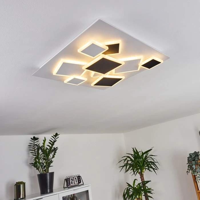 Hofstein Minichu Deckenleuchte LED Weiß, 1-flammig, Fernbedienung 11 Hofstein Minichu Deckenleuchte LED Weiß, 1-flammig, Fernbedienung – Bild 11