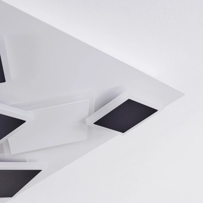 Hofstein Minichu Deckenleuchte LED Weiß, 1-flammig, Fernbedienung 3 Hofstein Minichu Deckenleuchte LED Weiß, 1-flammig, Fernbedienung – Bild 3