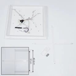 Hofstein Minichu Deckenleuchte LED Weiß, 1-flammig, Fernbedienung 16 Hofstein Minichu Deckenleuchte LED Weiß, 1-flammig, Fernbedienung -LED Leuchten Verkäufe 2022 minichu deckenleuchte h3417430 4