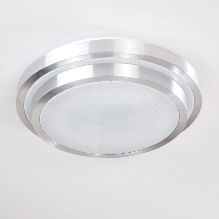 Hofstein Mirabeau Deckenleuchte LED Aluminium, 2-flammig, Fernbedienung, Farbwechsler 15 Hofstein Mirabeau Deckenleuchte LED Aluminium, 2-flammig, Fernbedienung, Farbwechsler – Bild 15