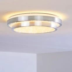 Hofstein Mirabeau Deckenleuchte LED Aluminium, 2-flammig, Fernbedienung, Farbwechsler 29 Hofstein Mirabeau Deckenleuchte LED Aluminium, 2-flammig, Fernbedienung, Farbwechsler -LED Leuchten Verkäufe 2022 mirabeau deckenleuchte h3265734 do1 3