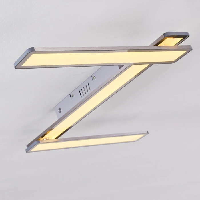 Hofstein Mirabo Deckenpanel LED Weiß, 3-flammig, Fernbedienung 15 Hofstein Mirabo Deckenpanel LED Weiß, 3-flammig, Fernbedienung – Bild 15